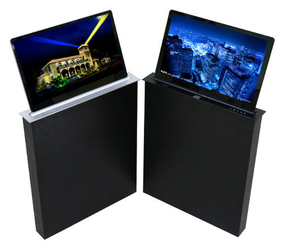 Ultra - Thin Electric LCD Monitor Lift For Conference Room Interior Fit Out