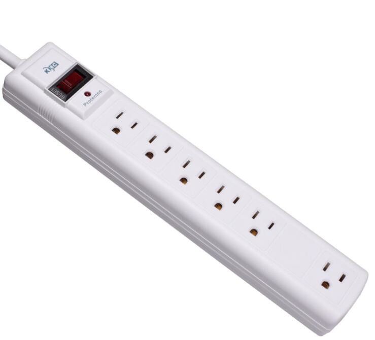 Plug - In Board Anti - Surge Desktop Power Strip Lightning Protection US Regulations UL Certification