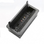 Multi - Function Manual Desktop Flip Data Junction Box / Power Data Integrated Socket