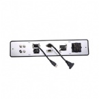 OEM aluminum panel power socket for Office Conference Table / Multifunction Power USB Desktop Interface