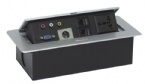 Multifunctional Hydraulic Desktop Flip Socket Switch Junction Box For Office Furniture