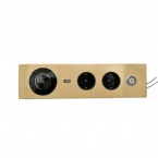 Embedded Alloy Conference Table Socket With Switch 1 Year Warranty