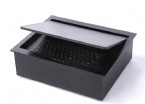 Flip Up Touch Screen Conference Table LCD Monitor Lift For Paperless Conference System