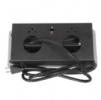 American Standard Desktop Pop Up Power Socket / Conference Cable Box Evoline Pop Up Socket