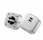 Creative Flip Up Sockets , Mobile USB Fast Charging Power Track Socket Power Adapter