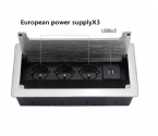 European Standard Conference Table Electrical Box Panel Size 266*130mm