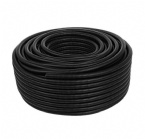 Black PE Plastic Bellows Polyethylene Threading Hose Wire And Cable Protection Sleeve