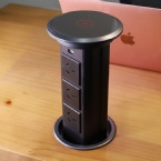 Multi - Function Motorized Pop Up Socket , Automatic Pop-Up Power Outlet