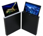 Ultra - Thin Electric LCD Monitor Lift For Conference Room Interior Fit Out