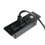 ABS Conference Table Socket , 120 V Conference Table Power Center 60 HZ