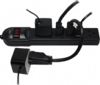 Environmental Protection Desk Mount Power Strip 6 - Hole American Fireproof Plug