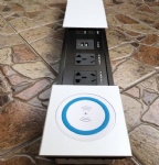 Wireless Charging Multimedia Conference Table Socket / Under Table Power Socket