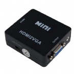 DC 5V HD HDMI To VGA Video Converter / USB Power HDMI Converter Box
