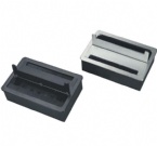 Multifunctional Aluminum Alloy Desktop Clamshell Box / Double Open Brush Box