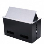 Conference Table Pop Up Box Data And Power Socket With Usb Control Box / Desk Power Outlet