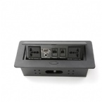 Customized Module USB Air Support Tabletop Power Table Socket / Conference Table Power Box