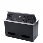 Telephone Port USB Interface Conference Table Socket , Hidden Junction Box