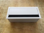 Multifunctional Office Furniture Table Cable Management Box / Horizon Power And Data Module Box