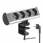 Horizontal Mounting Under Desk Power Strip For Office Furniture Desk Ice Protection Class