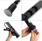 Electrical Kitchen Pop Up Power Sockets Multifunctional Vertically Installed